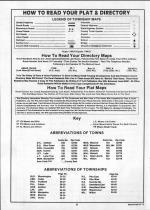 Index and Legend, Muscatine County 1990